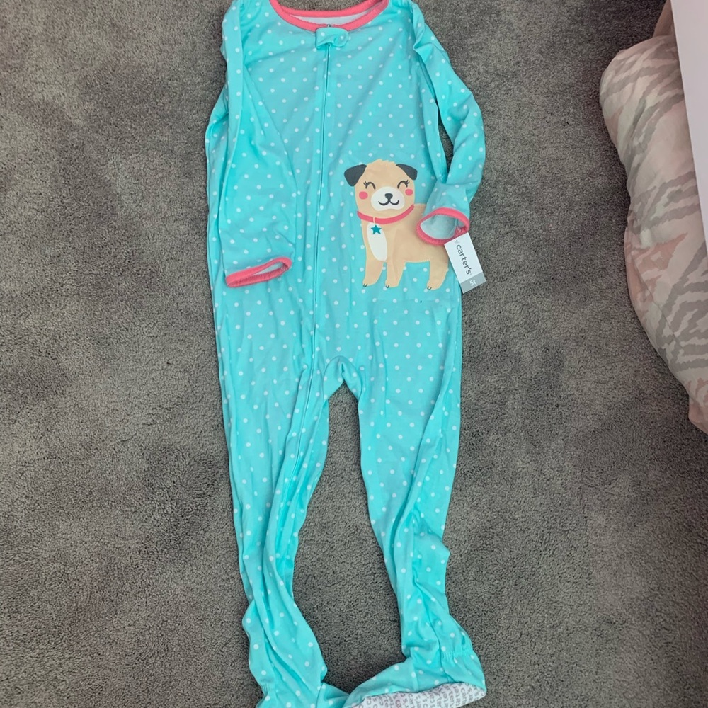 Carters footed pajamas